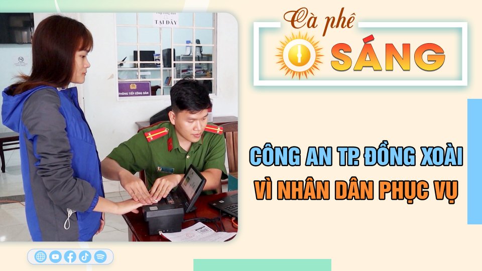 Công an thành phố Đồng Xoài “Vì nhân dân phục vụ” | Cà phê sáng 14-6-2023 || BPTV