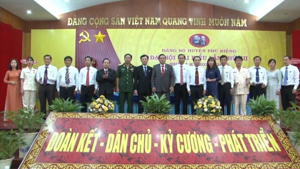 Đảng bộ huyện Phú Riềng: Niềm tin và kỳ vọng vào một nhiệm kỳ mới