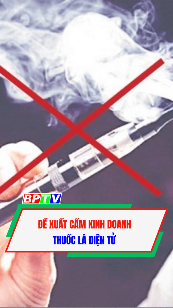 Đề xuất cấm kinh doanh thuốc lá điện tử #shorts