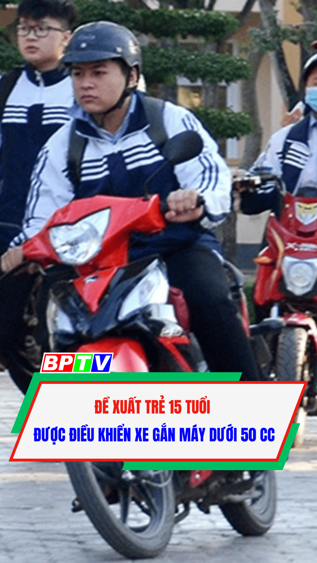 Đề xuất trẻ 15 tuổi được điều khiển xe gắn máy dưới 50 cc #shorts