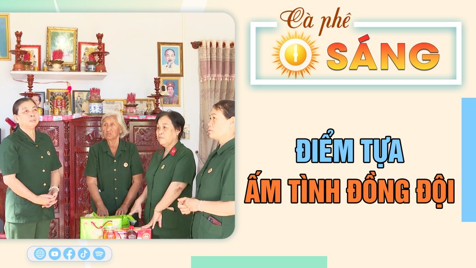 Điểm tựa ấm tình đồng đội | Cà phê sáng 25-3-2023 || BPTV