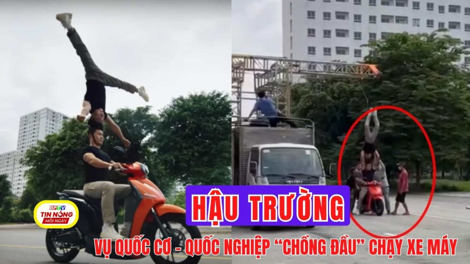 Diễn biến mới vụ Quốc Cơ - Quốc Nghiệp 'chồng đầu' khi lái xe máy