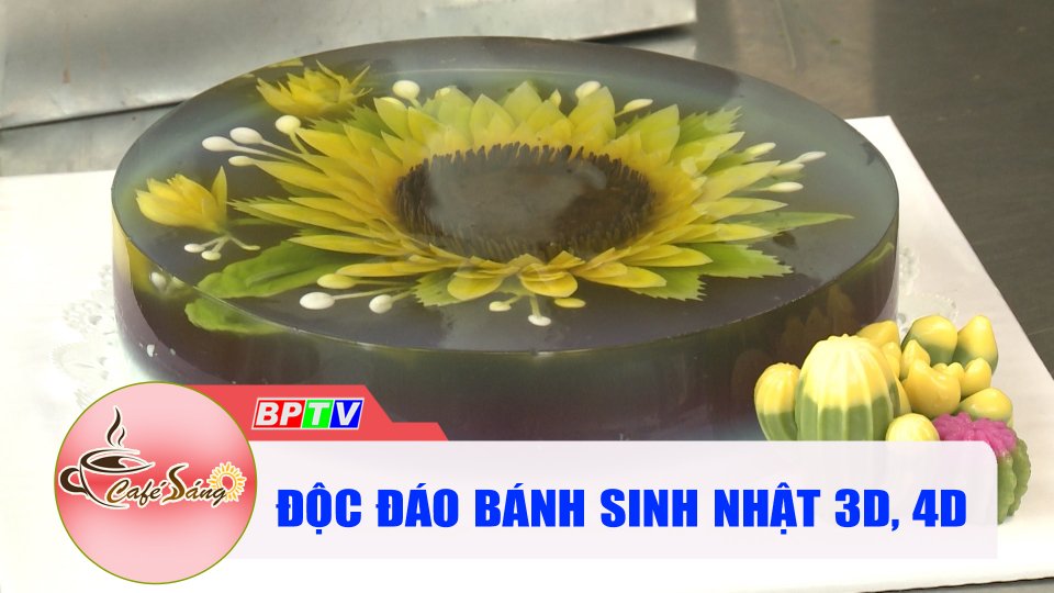 Độc đáo những chiếc bánh sinh nhật 3D, 4D |Cà phê sáng 26-2-2022 |BPTV