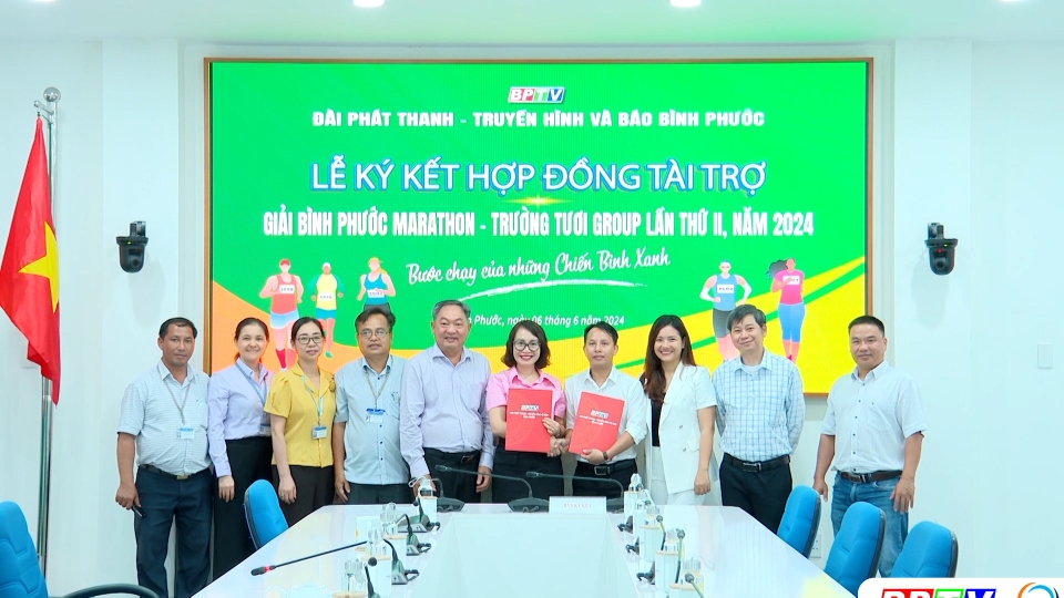 Đồng hành cùng giải Bình Phước Marathon - Trường Tươi Group 2024