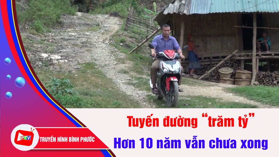 Dự án đường “trăm tỷ”, sau hơn 10 năm vẫn dang dở | BPTV