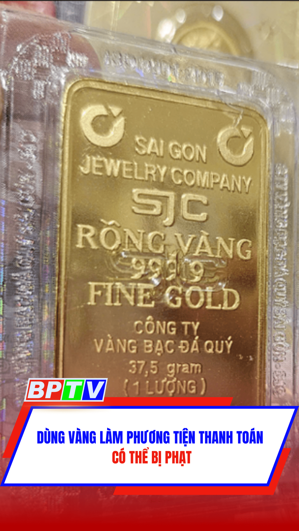 Dùng vàng làm phương tiện thanh toán có thể bị phạt #shorts