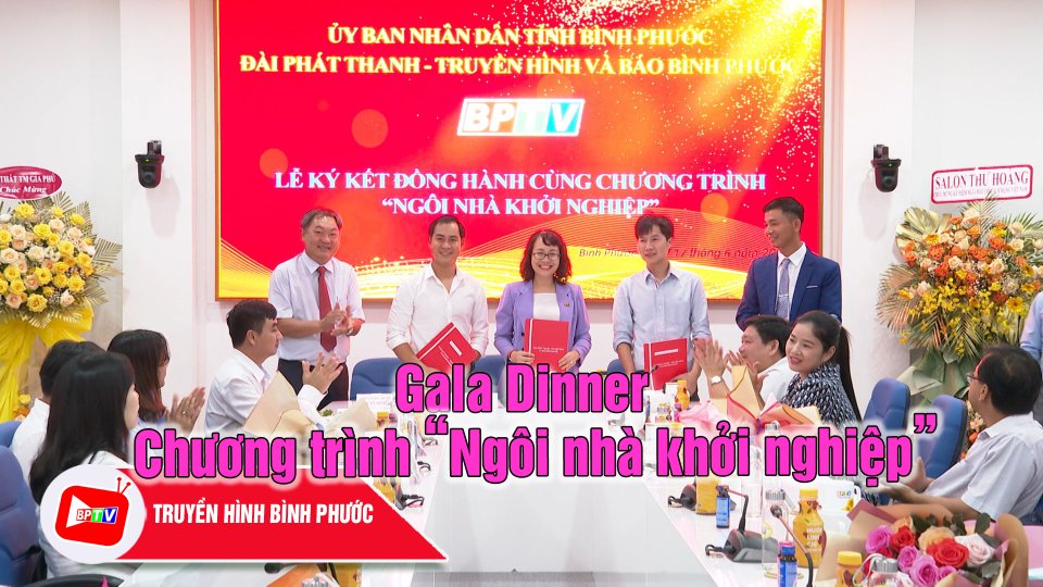 Gala Dinner chương trình “Ngôi nhà khởi nghiệp" | BPTV