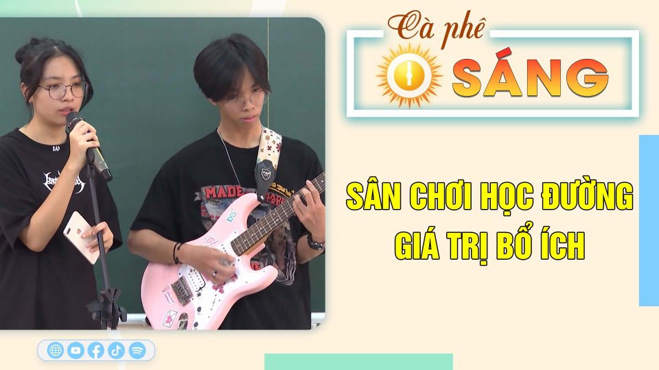 Giá trị bổ ích từ sân chơi học đường |Cà phê sáng 10-4-2023 ||BPTV