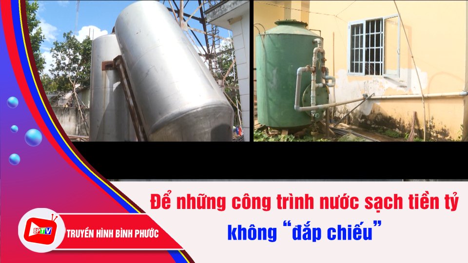 Giải pháp nào để “cứu” những công trình nước sạch tiền tỷ không “đắp chiếu” | BPTV