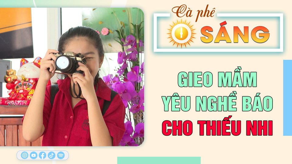 Gieo mầm yêu nghề báo cho thiếu nhi Bình Phước |Cà phê sáng 12-6-2023 ||BPTV