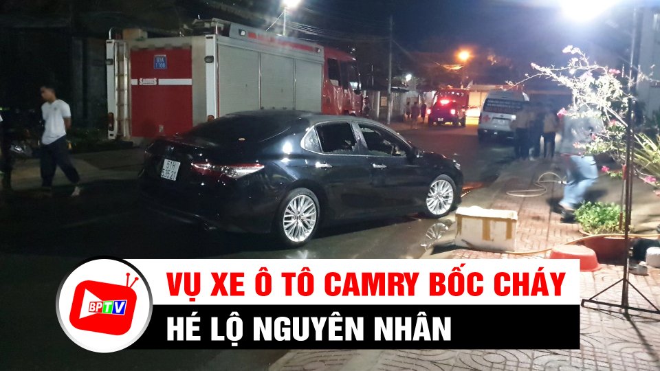 Hé lộ nguyên nhân xe ô tô camry bốc cháy, tài xế t.ử v.ong trên ghế lái | BPTV