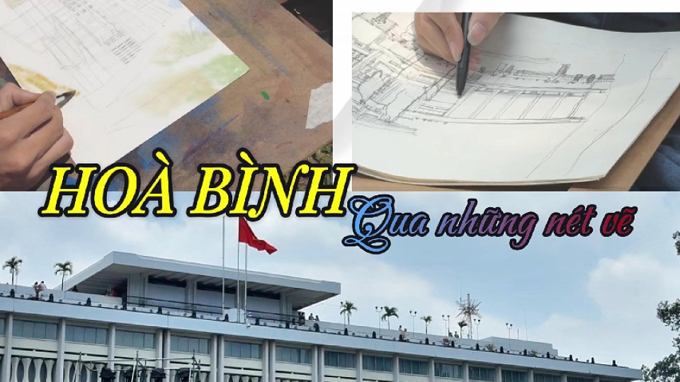 Hòa bình qua những nét vẽ 