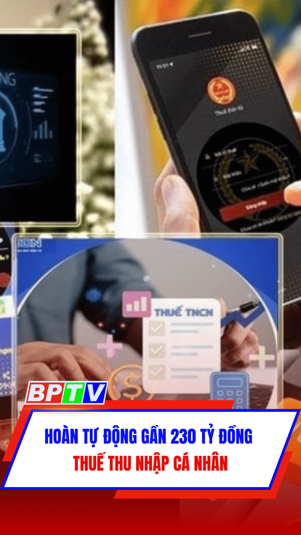 Hoàn tự động gần 230 tỷ đồng thuế thu nhập cá nhân #shorts