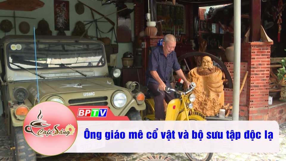 Hồi sinh giá trị văn hóa từ kỷ vật | Cà phê sáng 5-4-2022 | BPTV