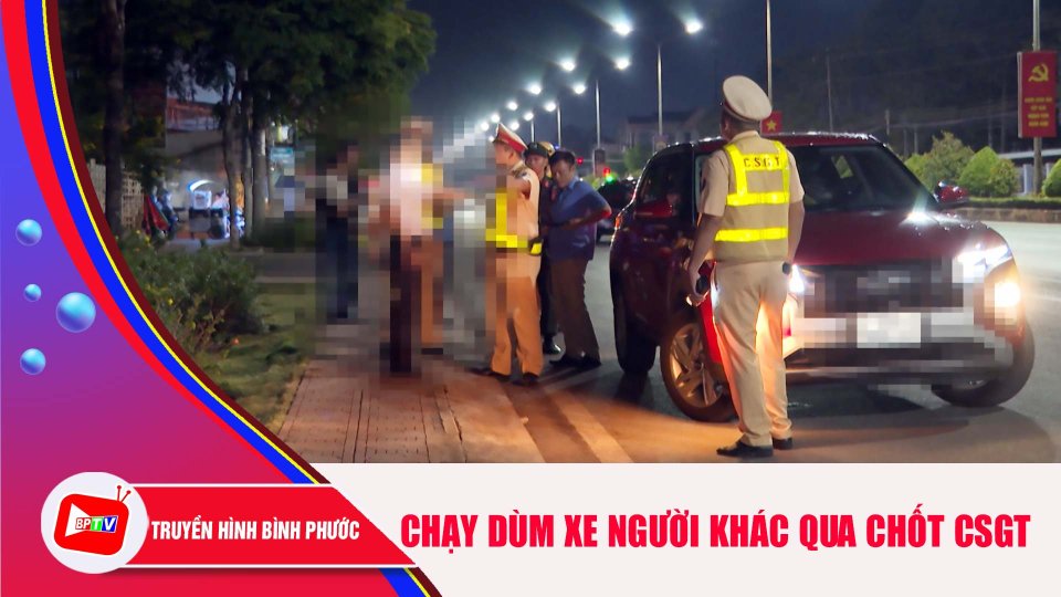 Hy hữu: Phát hiện người đàn ông chạy dùm xe người khác qua chốt CSGT |BPTV