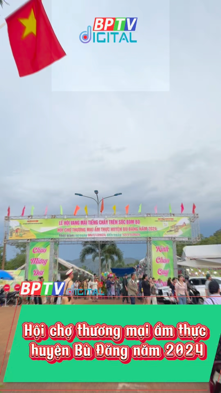 Kh&aacute;m ph&aacute; hương vị tại Hội chợ thương mại ẩm thực huyện B&ugrave; Đăng #shorts