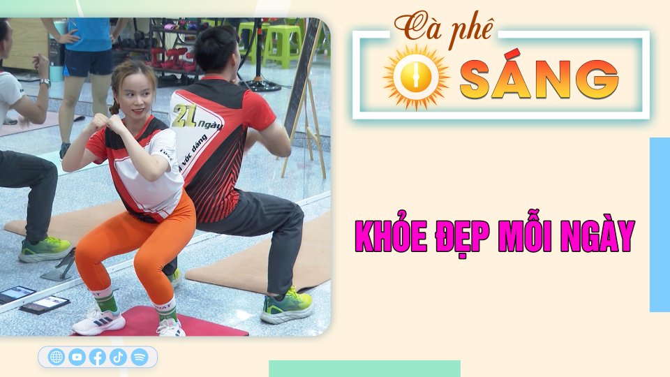 Khỏe đẹp mỗi ngày cùng fitness |Cà phê sáng 6-4-2023 ||BPTV