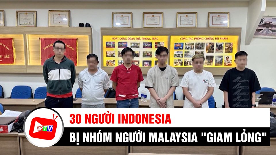 Khởi tố 3 người Malaysia 'dụ dỗ' 30 người Indonesia sang Việt Nam giả cảnh sát đi lừa đảo | BPTV