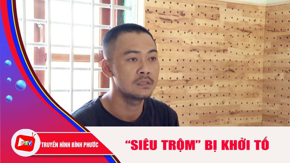 Khởi tố đối tượng gây ra nhiều vụ trộm cắp |BPTV