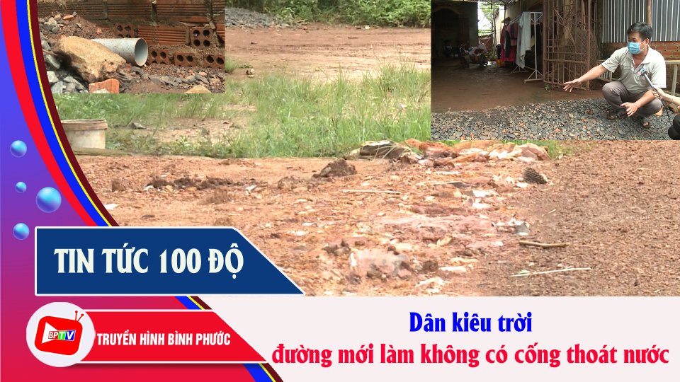Khốn khổ vì… đường mới |Tin tức 100 độ |BPTV
