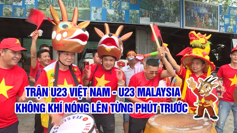 Không khí náo nhiệt trước trận Việt Nam - Malaysia | BPTV