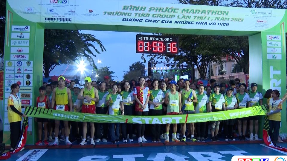 Lãnh đạo tỉnh, các doanh nghiệp hào hứng chinh phục Giải Bình Phước Marathon - Trường Tươi Group lần thứ 1 năm 2023