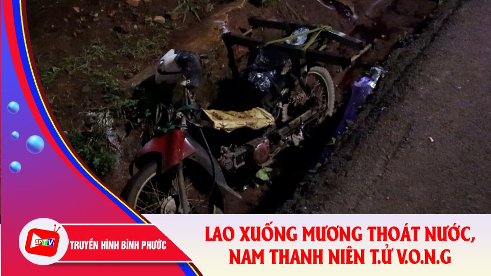 Lao xuống mương thoát nước, nam thanh niên “đi mãi” |BPTV