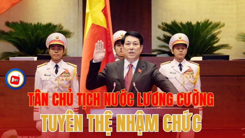 Lễ tuyên thệ nhậm chức của Chủ tịch nước Lương Cường 