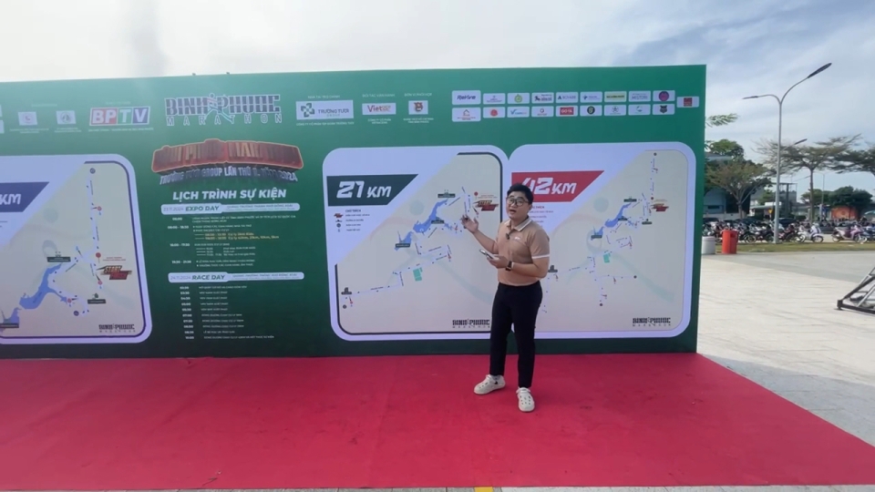 [LIVESTREAM] - Không khí các runners nhận racekit tại Giải Bình Phước marathon - Trường Tươi Group lần thứ II, năm 2024 