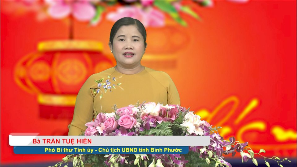 Phó bí thư Tỉnh ủy, Chủ tịch UBND tỉnh Bình Phước chúc Tết Tân Sửu 2021