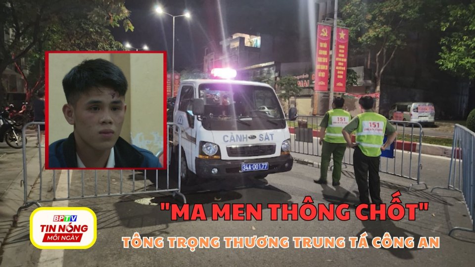 "Ma men thông chốt", tông trọng thương trung tá công an