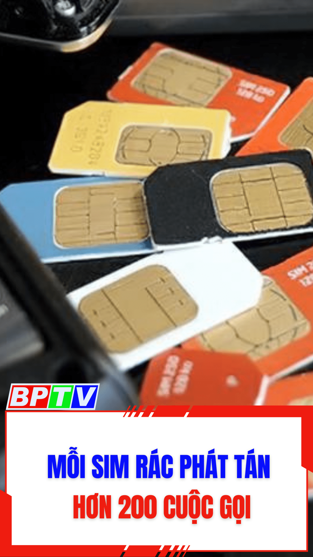 Mỗi sim rác phát tán hơn 200 cuộc gọi #shorts