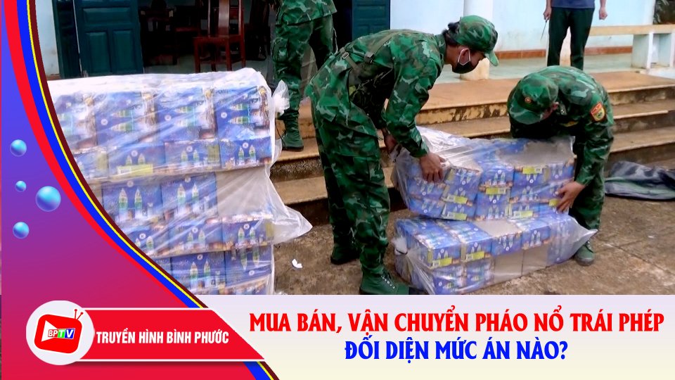 Mua bán, vận chuyển pháo nổ trái phép, đối diện mức án nào? |BPTV