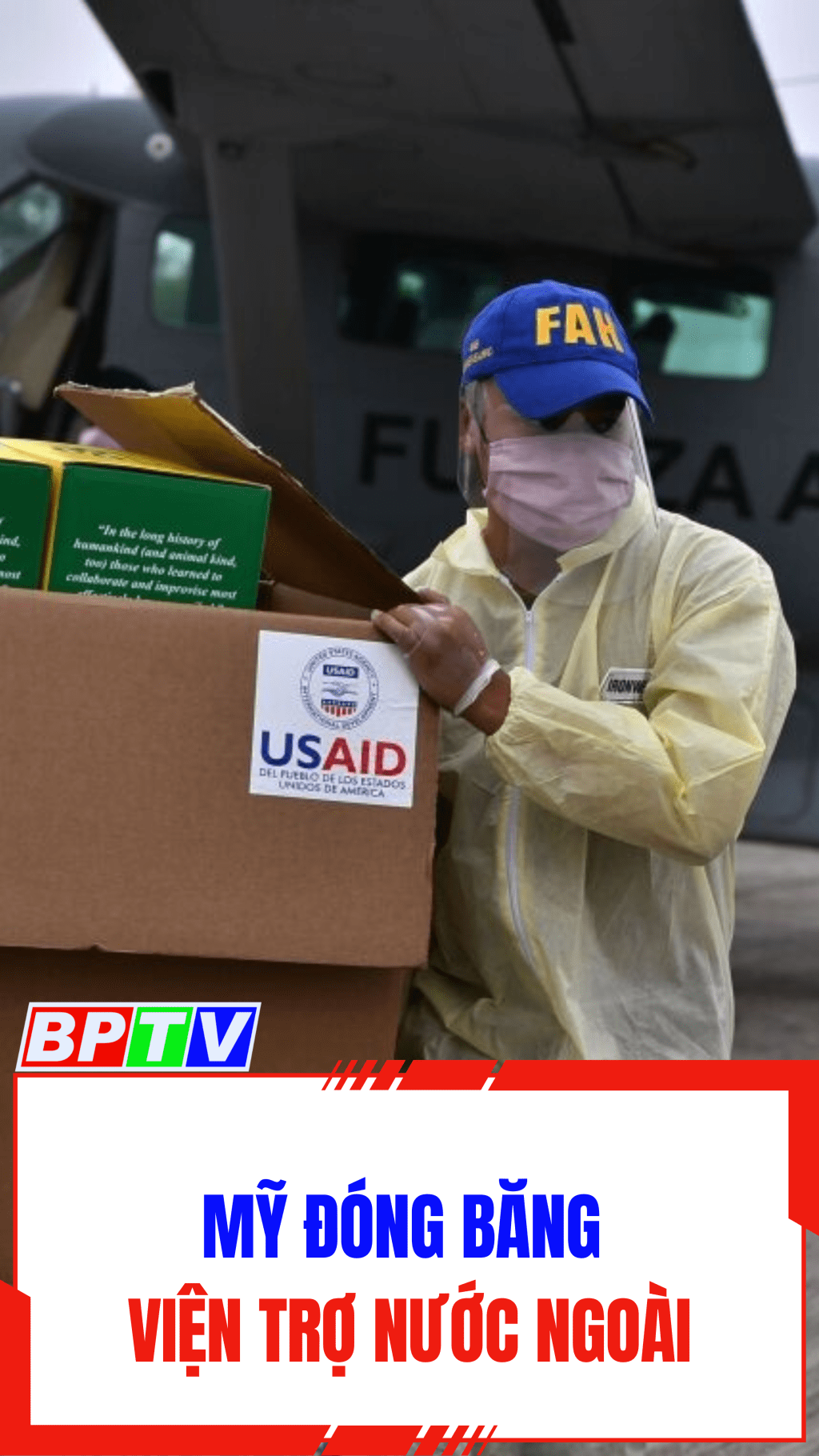 Mỹ đóng băng viện trợ nước ngoài #shorts