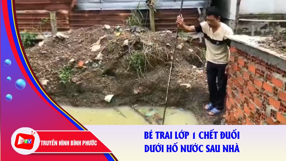 Ngã xuống hố nước sau nhà, bé trai đuối nước thương tâm |BPTV