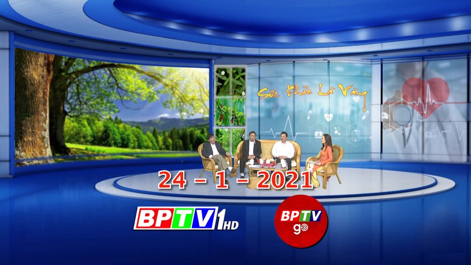 Ngày 24-1, BPTV lên sóng chương trình SỨC KHỎE LÀ VÀNG