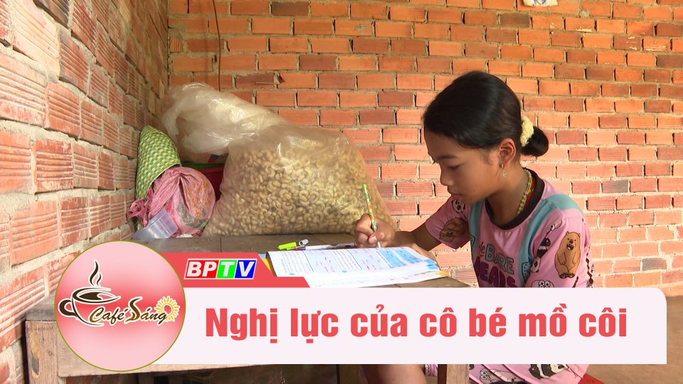 Nghị lực của cô bé mồ côi | Cà phê sáng 3-11-2022 || BPTV