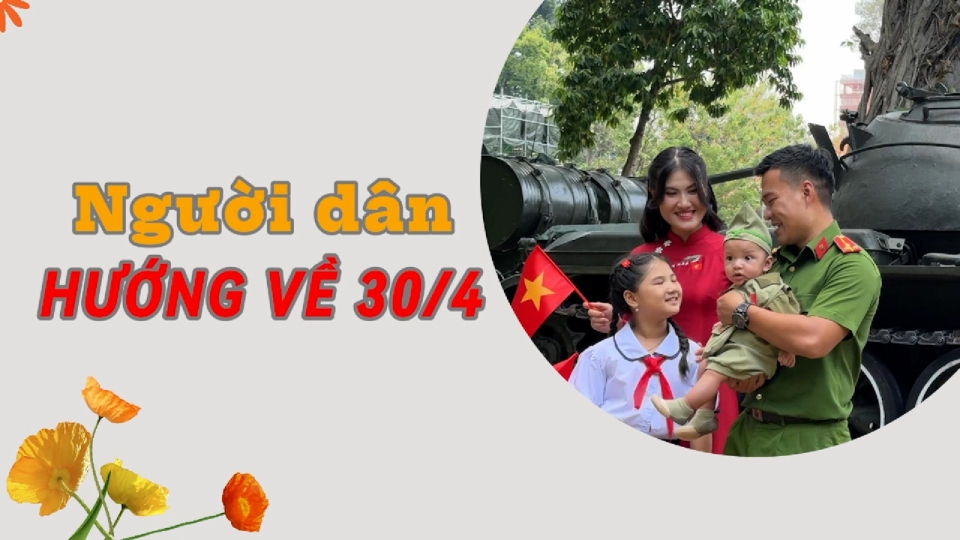 Người dân hướng về 30/4 |BPTV Digital