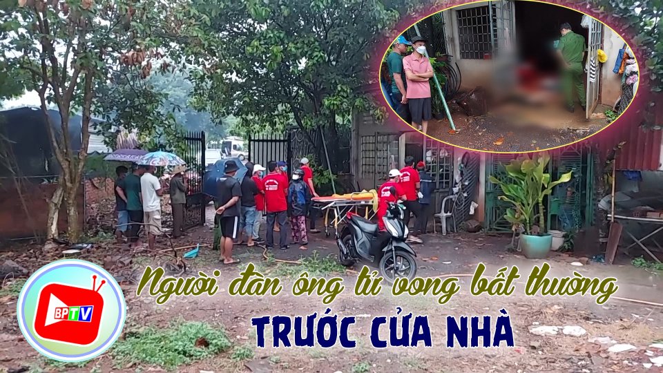 Người đàn ông T.Ử V.O.N.G bất thường trước cửa nhà 