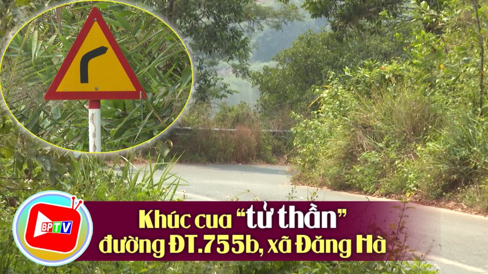 Nguy hiểm rình rập từ những khúc cua “tử thần” trên đường ĐT.755b, xã Đăng Hà