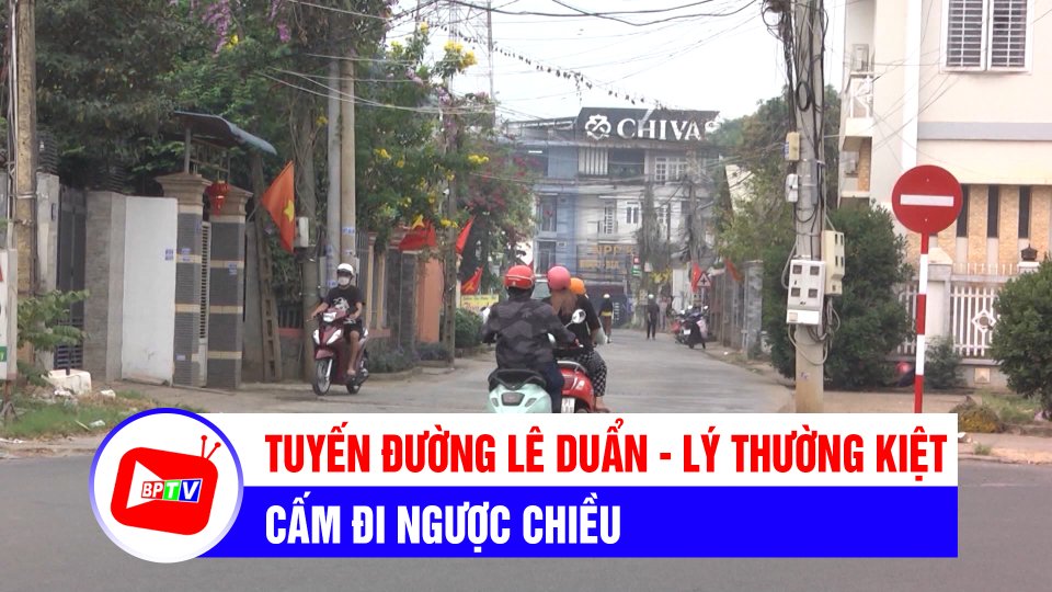 Nhắc nhở, xử phạt người tham gia giao thông đi ngược chiều từ đường Lý Thường Kiệt ra Lê Duẩn | BPTV