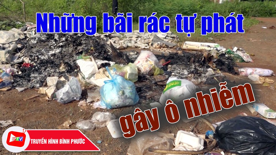 Nhếch nhác từ các bãi rác tự phát |BPTV