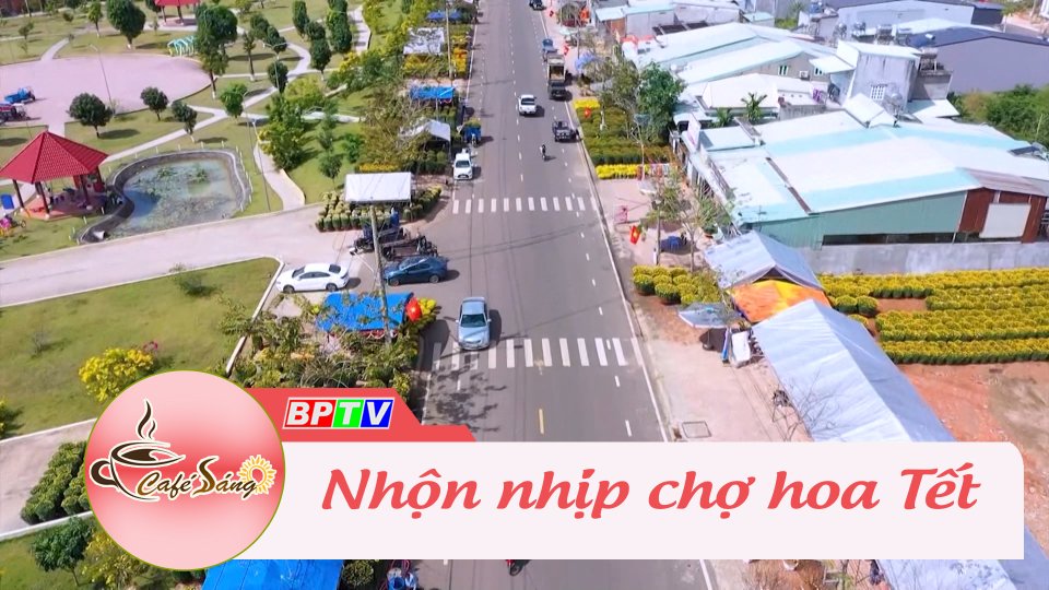Nhộn nhịp chợ hoa Tết | Cà phê sáng 20-1-2023 || BPTV