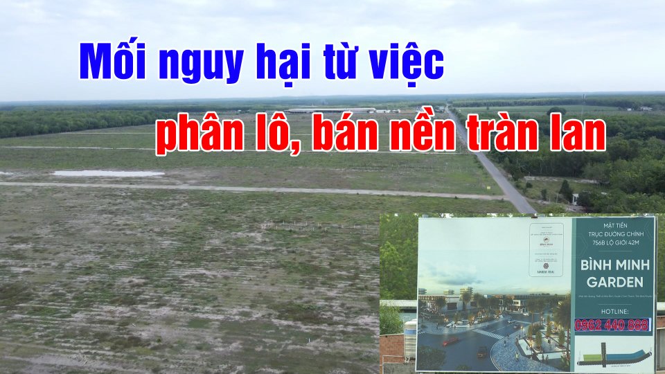 Những hệ lụy từ việc phân lô, bán nền | BPTV