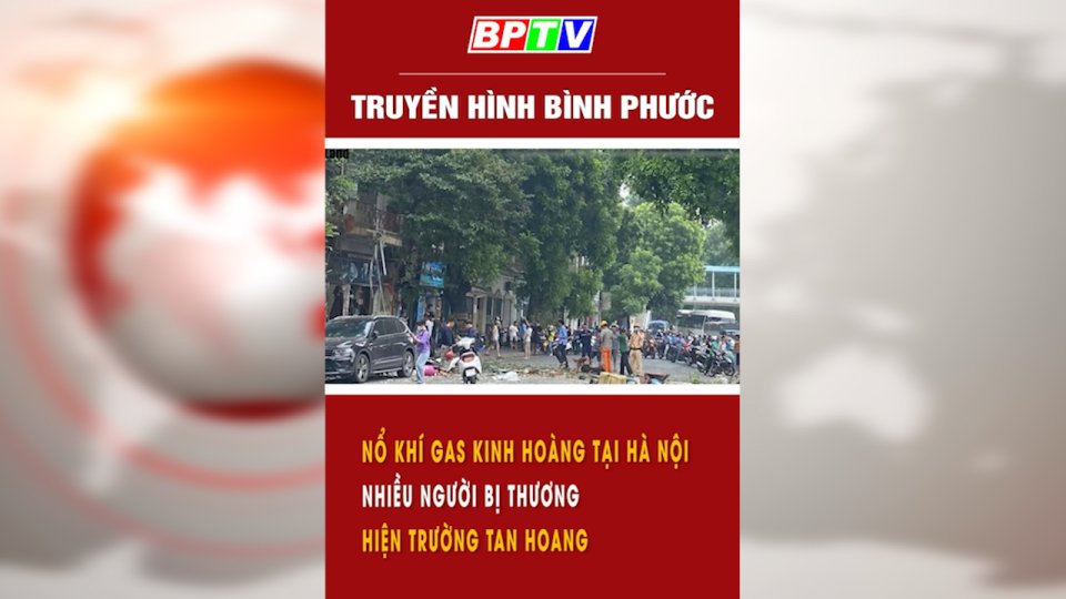    Nổ khí gas kinh hoàng tại Hà Nội, nhiều người bị thương, hiện trường tan hoang