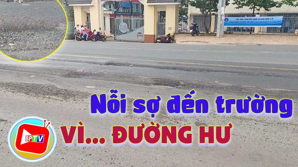 Nỗi sợ đến trường vì… đường hư