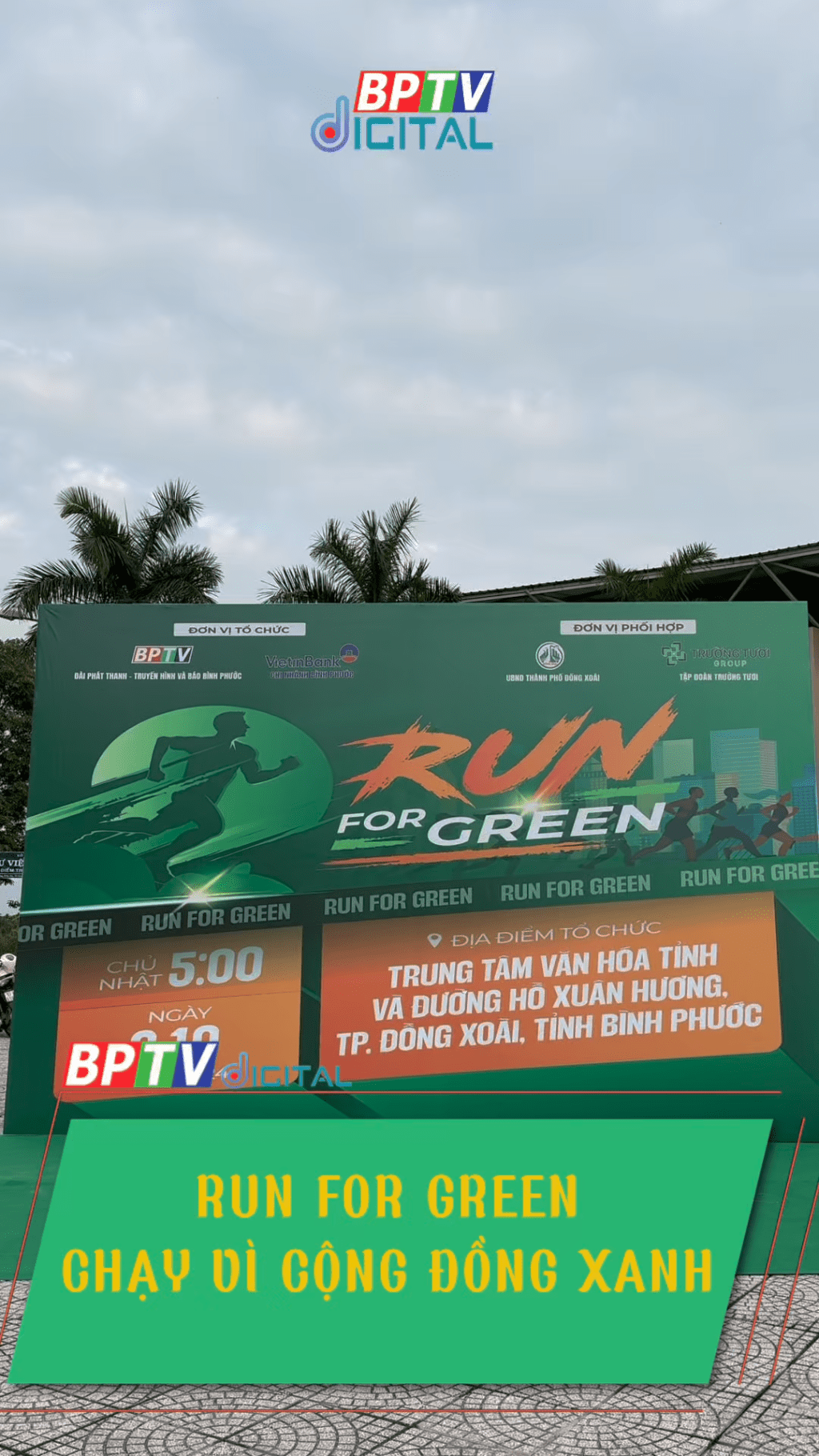 Run for Green: Chạy v&igrave; cộng đồng xanh #shorts