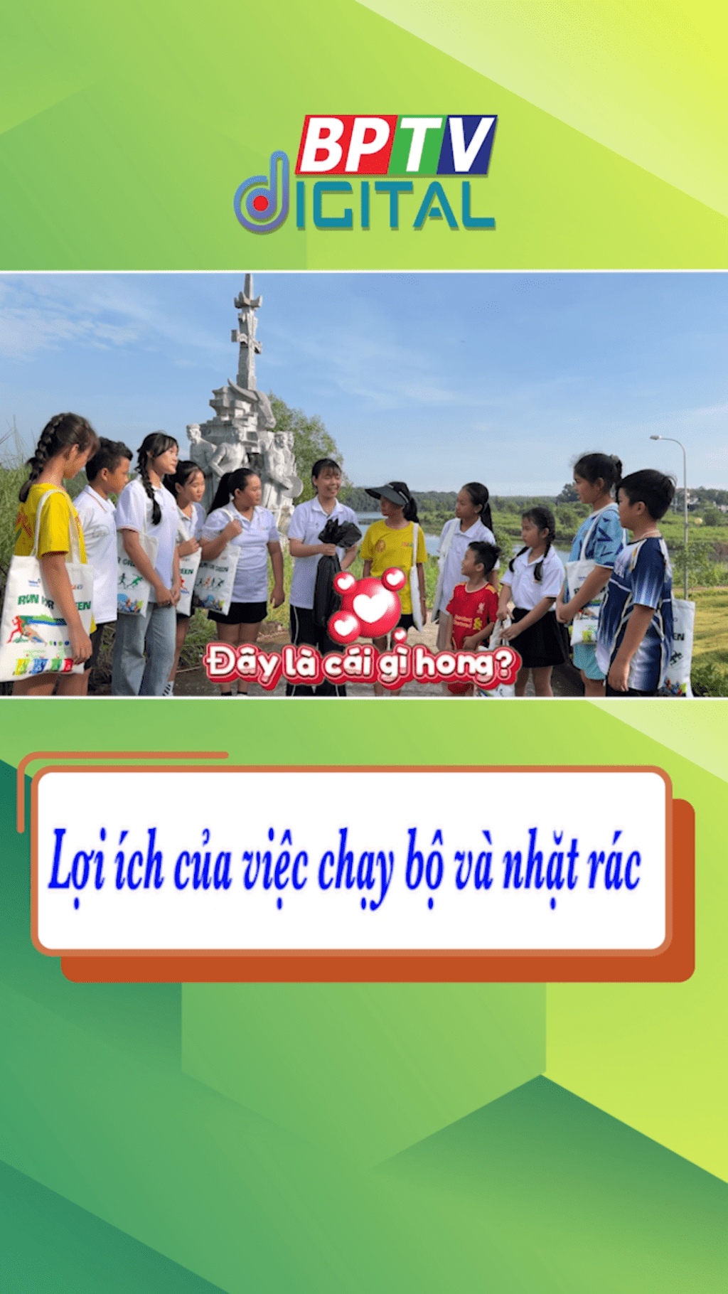 RUN FOR GREEN: Lợi &iacute;ch của việc chạy bộ kết hợp l&agrave;m sạch m&ocirc;i trường #shorts