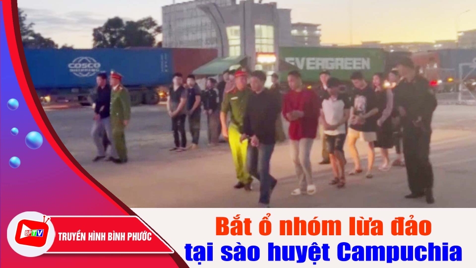 Sang tận Campuchia bắt ổ nhóm lừa đảo công nghệ cao ngay tại sào huyệt gây án |BPTV