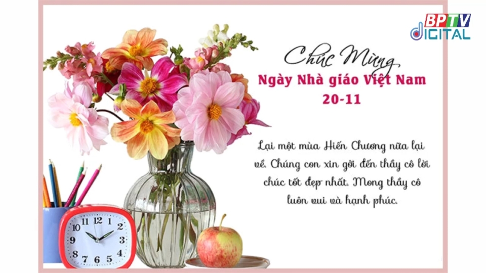 Sao nhí gửi lời tri ân thầy cô ngày 20/11  |BPTV